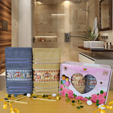 Rangoli Royal Rajvanshi Towel Gift Set - 100% Cotton Towels